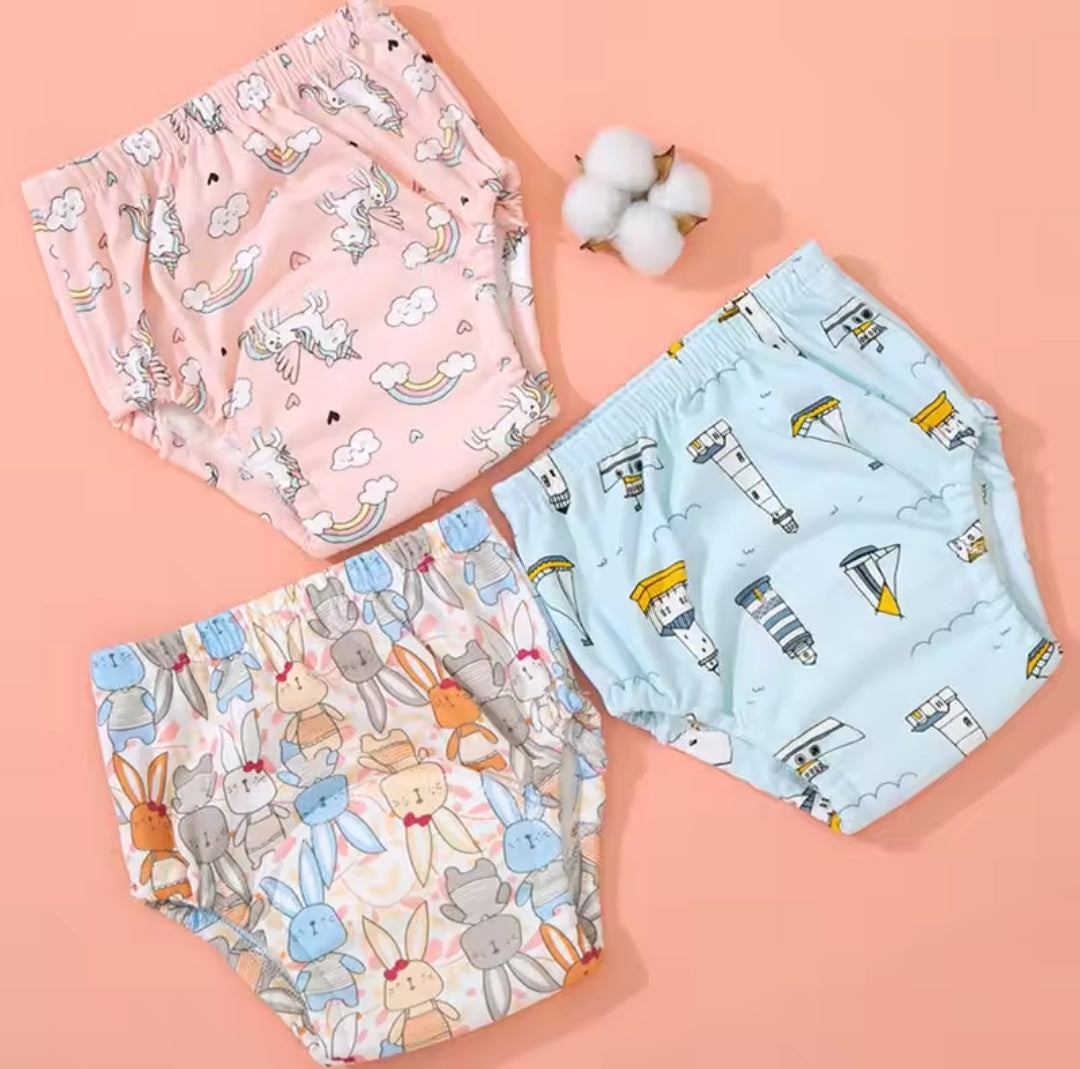 5 Pieace Reusable Elinfant Ecological Baby Diaper