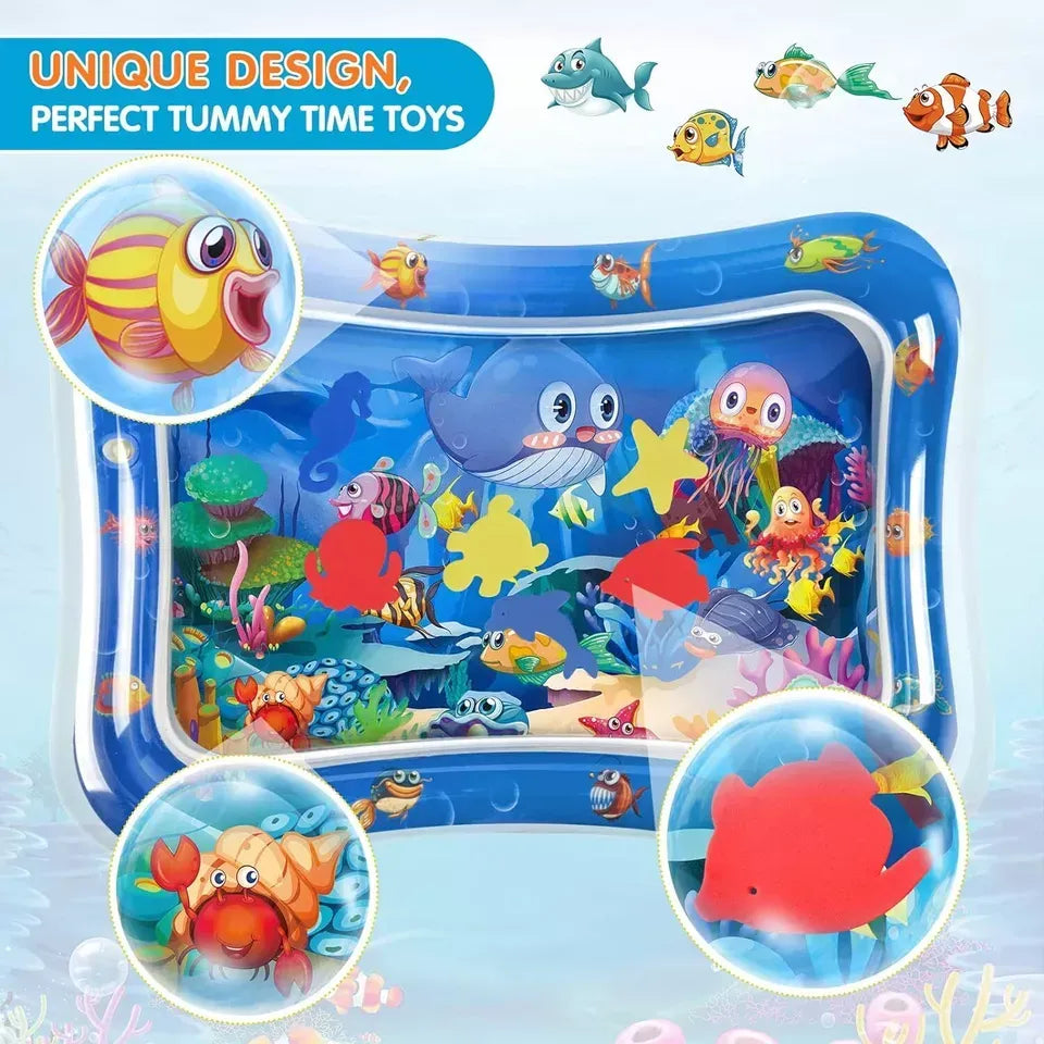 Inflatable Baby Play Mat Water Play Mat For Kids Pool Mat 70x60x15cm