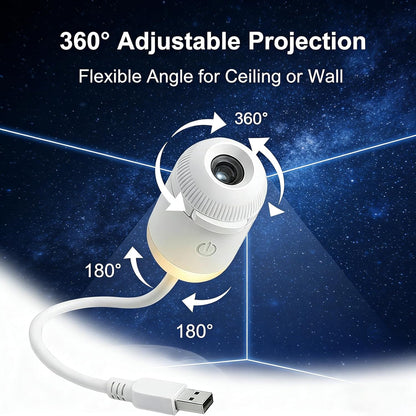 12-in-1 Galaxy Projector Night Light