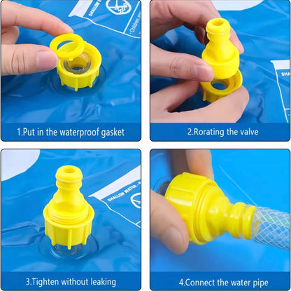 Inflatable Baby Play Mat Water Play Mat For Kids Pool Mat 70x60x15cm