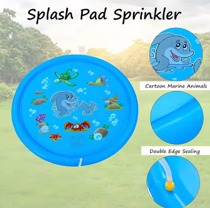 Inflatable Baby Play Mat Water Play Mat For Kids Pool Mat 70x60x15cm