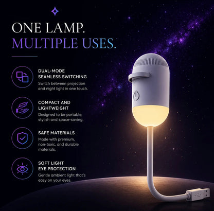 12-in-1 Galaxy Projector Night Light