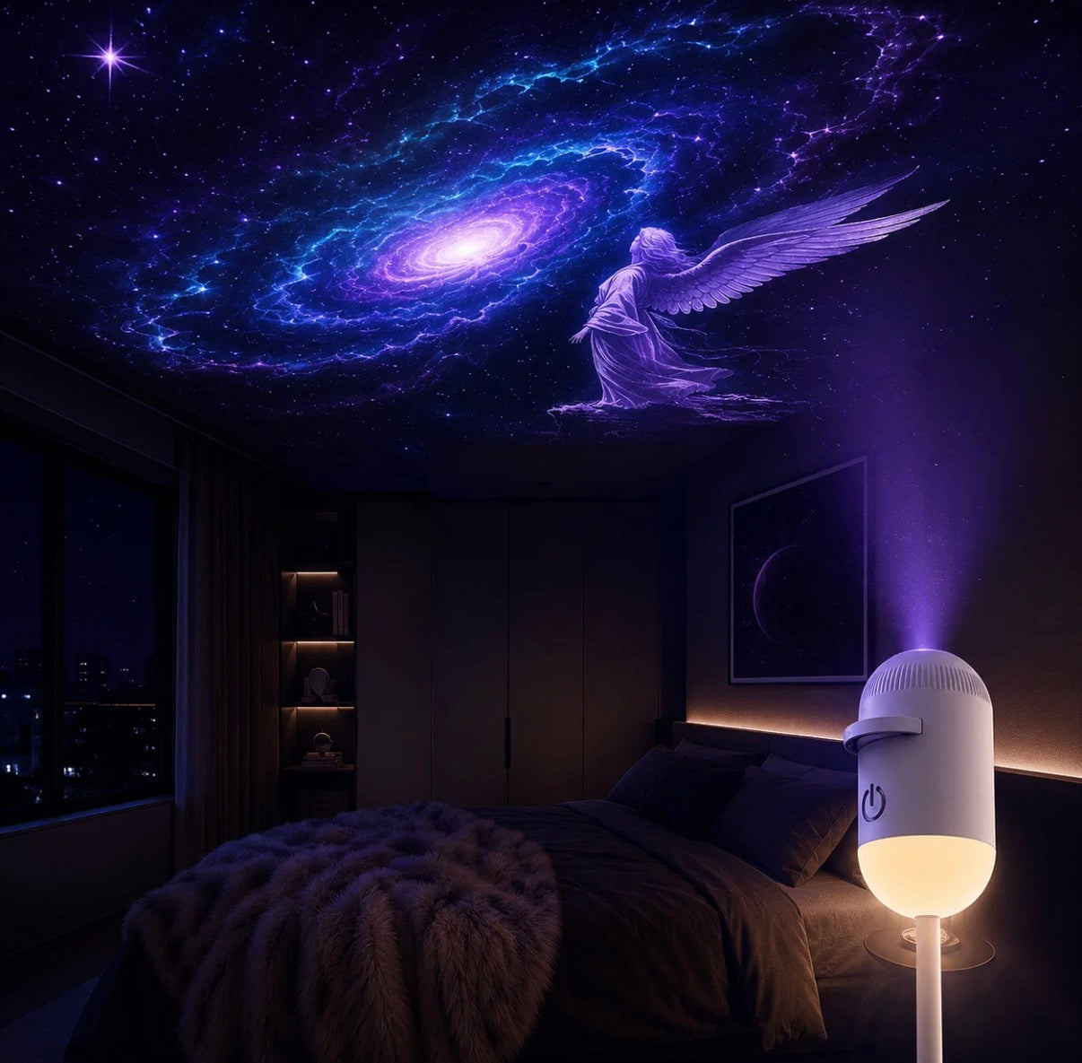12-in-1 Galaxy Projector Night Light