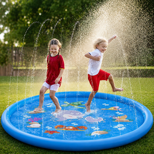 Inflatable Baby Play Mat Water Play Mat For Kids Pool Mat 70x60x15cm