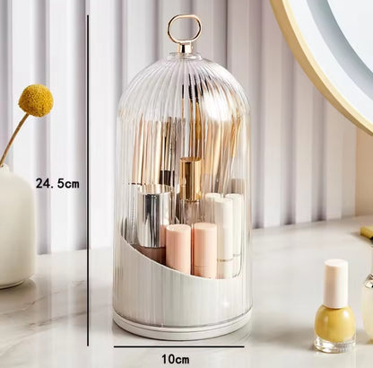 360° Rotating Makeup Brush Holder