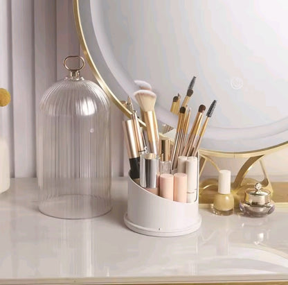 360° Rotating Makeup Brush Holder