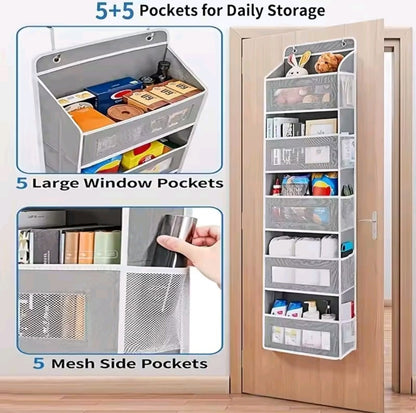 Pack Of 3 | 5-Shelf Hanging Storage Organizer