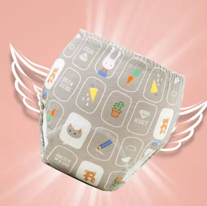 5 Pieace Reusable Elinfant Ecological Baby Diaper