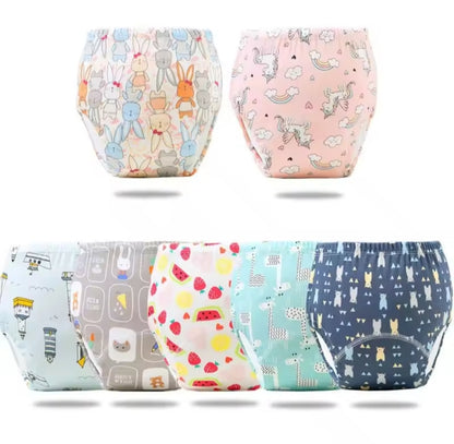 5 Pieace Reusable Elinfant Ecological Baby Diaper