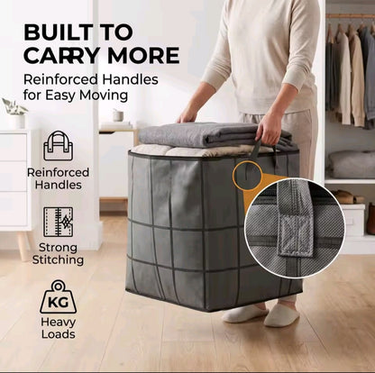 3 Pcs Large Capacity Moving Bag Foldable Clothes