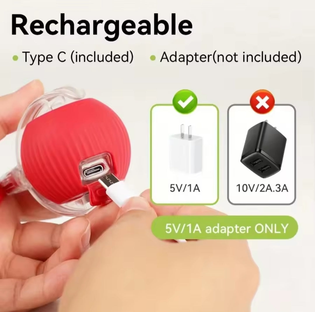 Automatic Rolling Ball Faux Tail